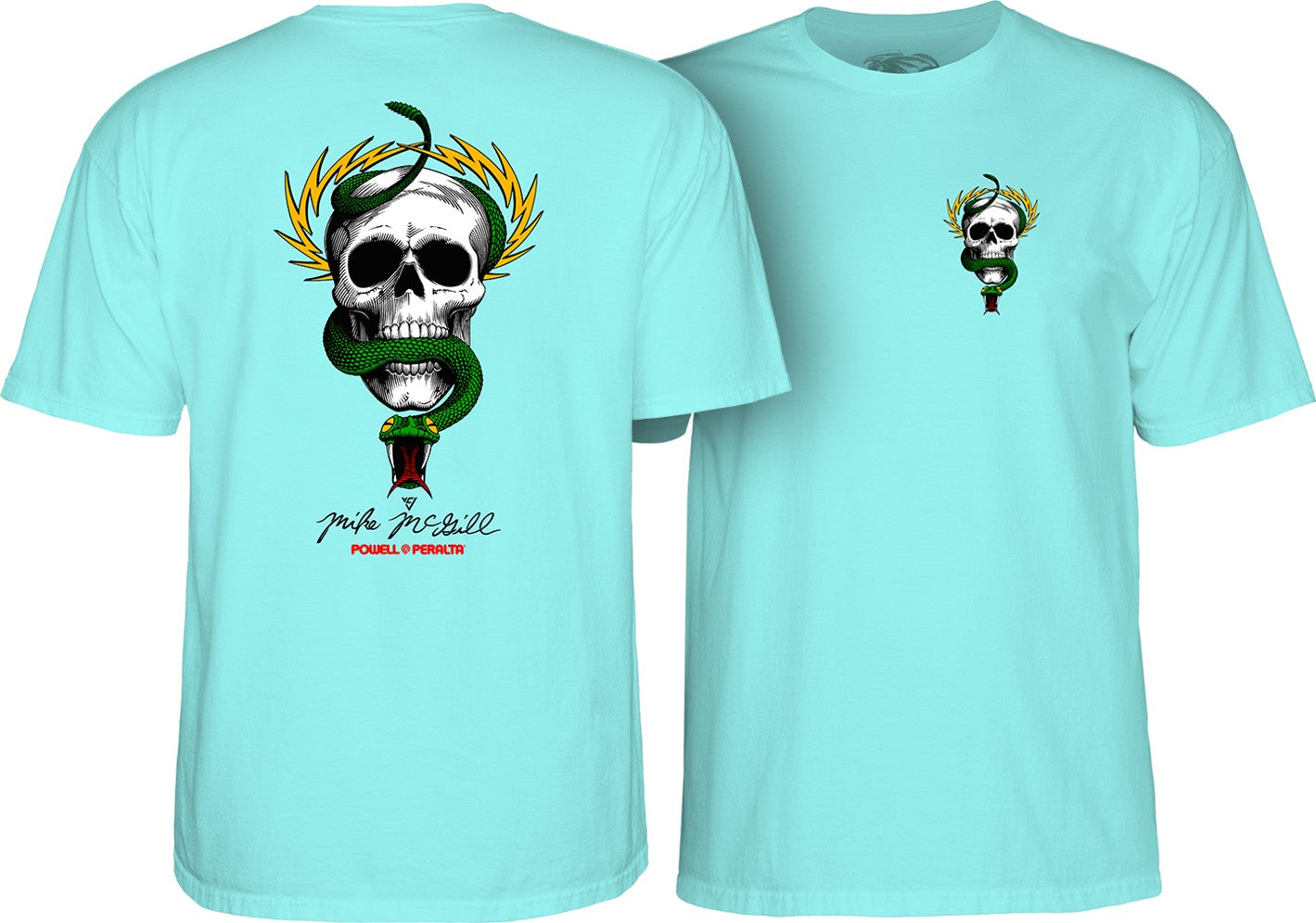 Powell Peralta Mike McGill Skull & Snake Mens T Shirt