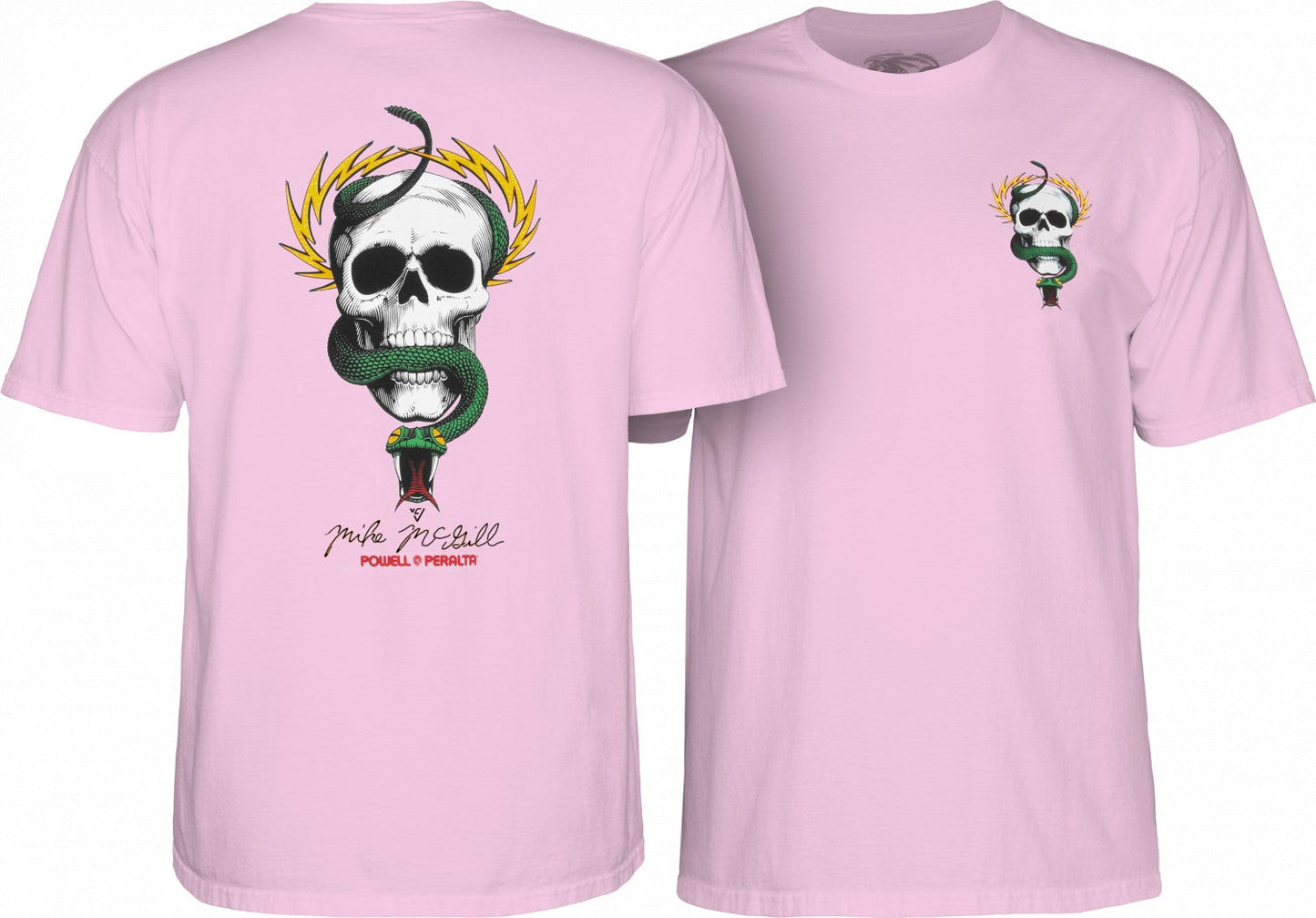 Powell Peralta Mike McGill Skull & Snake Mens T Shirt
