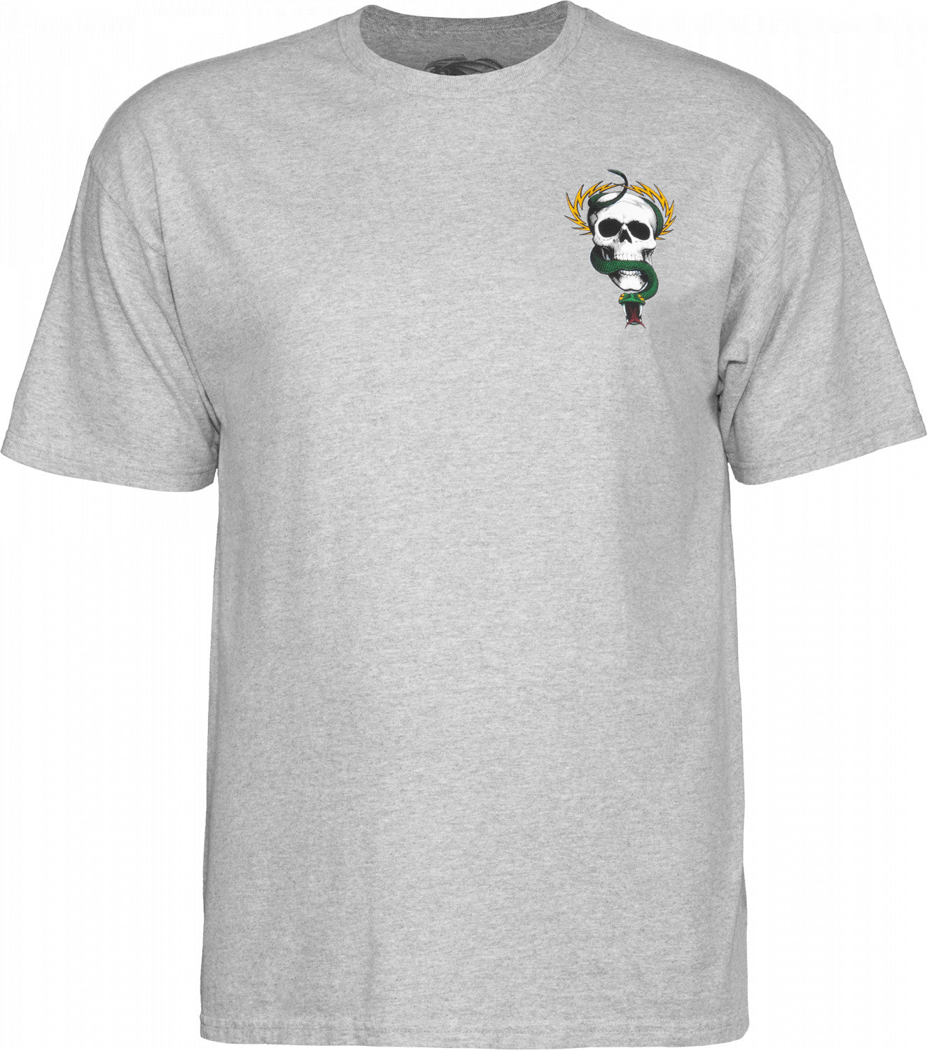 Powell Peralta Mike McGill Skull & Snake T-shirt - Gray