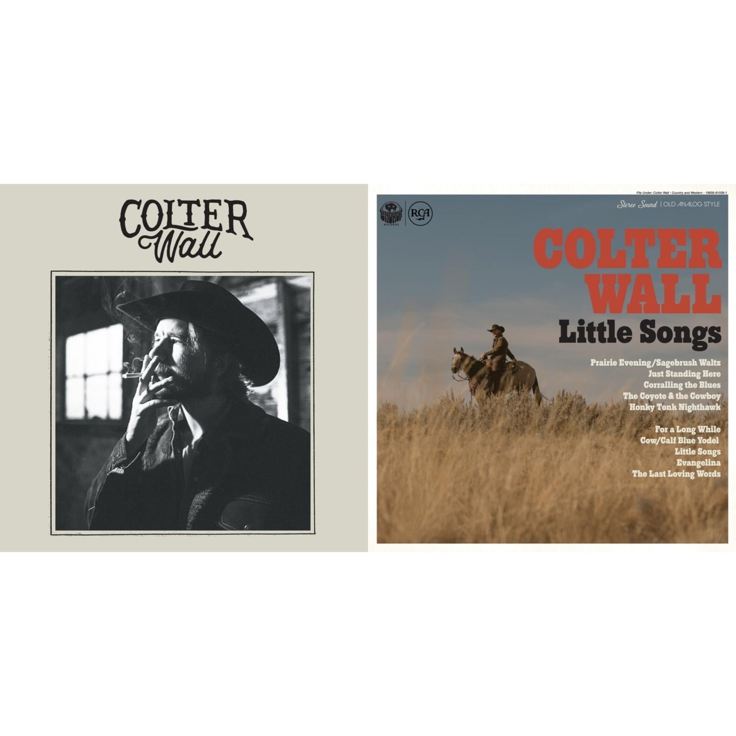 Colter Wall - Little Songs & Colter Wall (Red LP Vinyl)