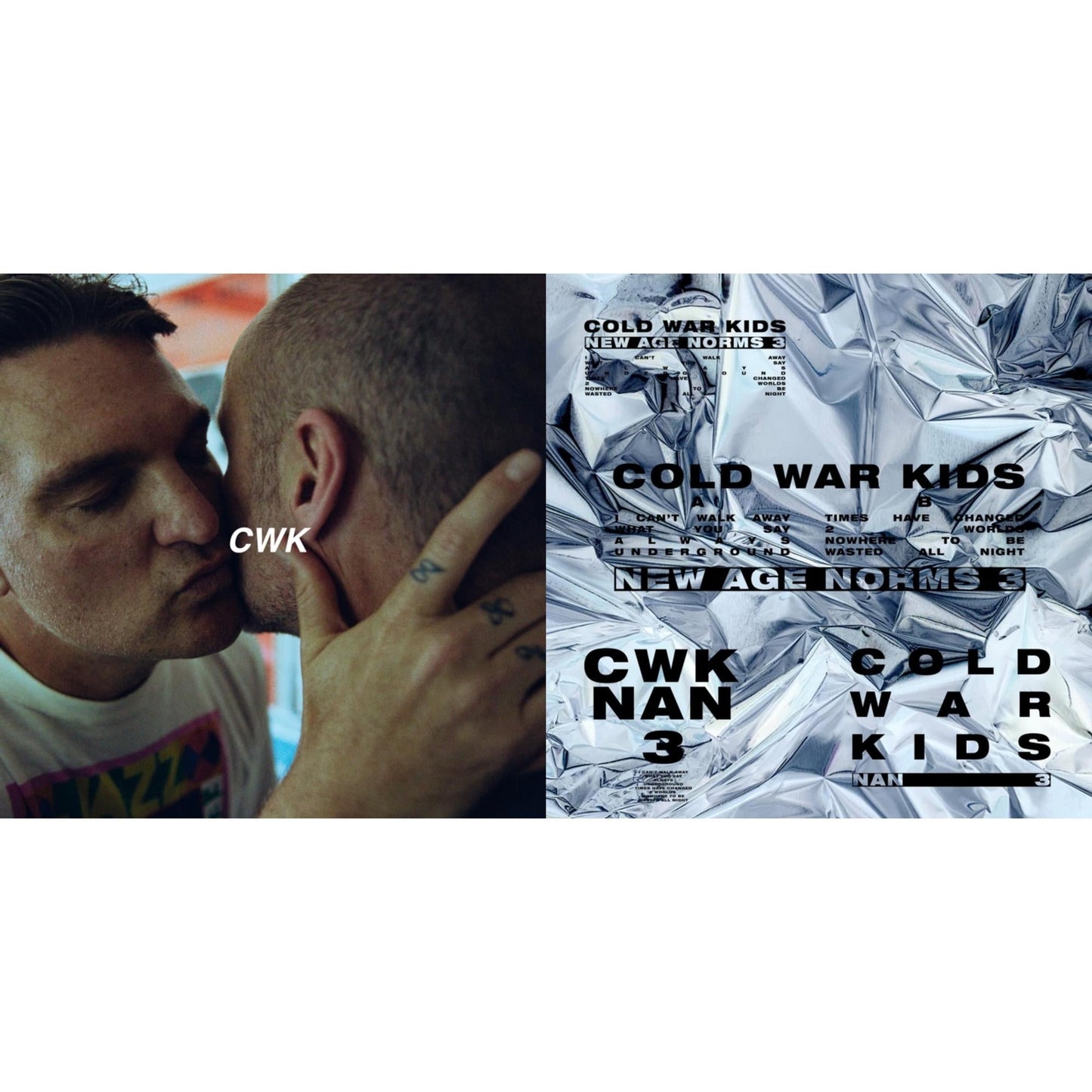 Cold War Kids - New Age Norms 3 & Cold War Kids (Navy Blue LP Vinyl)