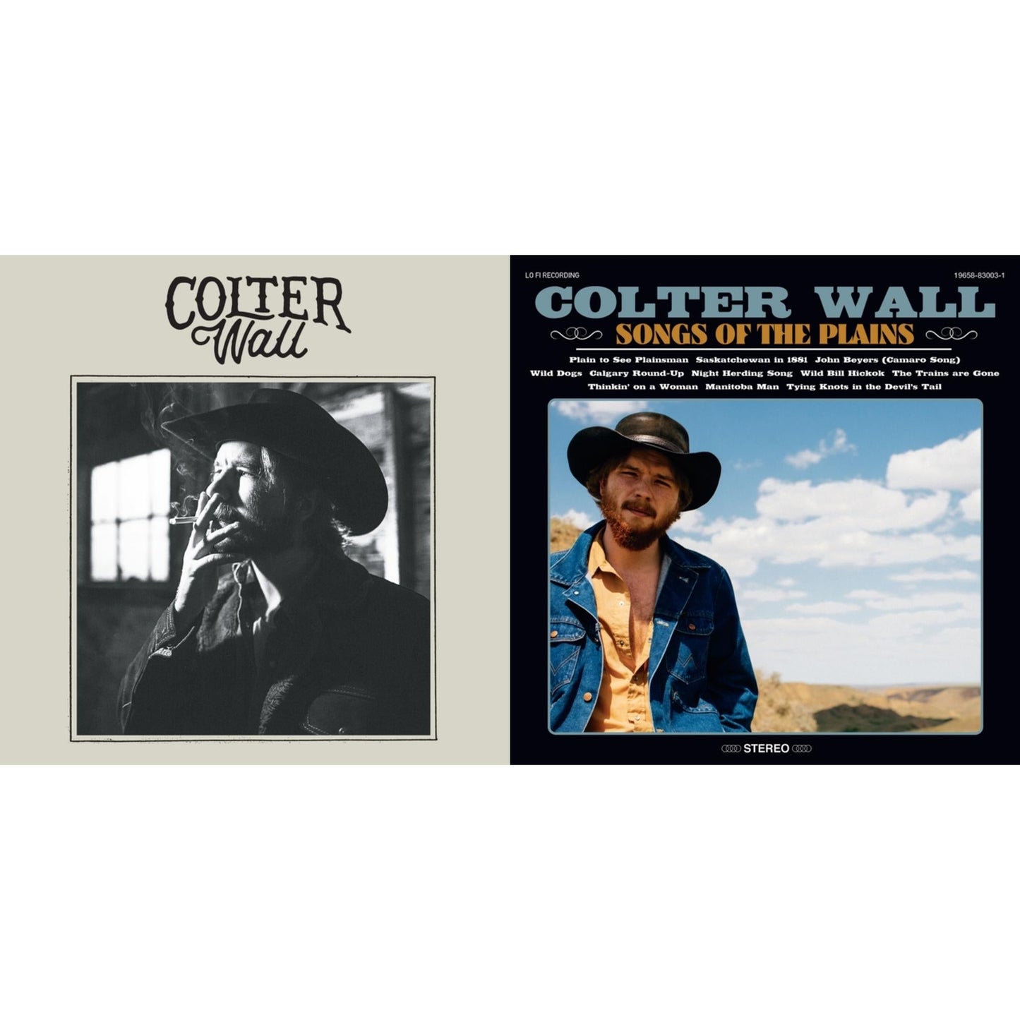Colter Wall - Colter Wall (Red LP Vinyl) & Songs Of The Plains (Red LP Vinyl)