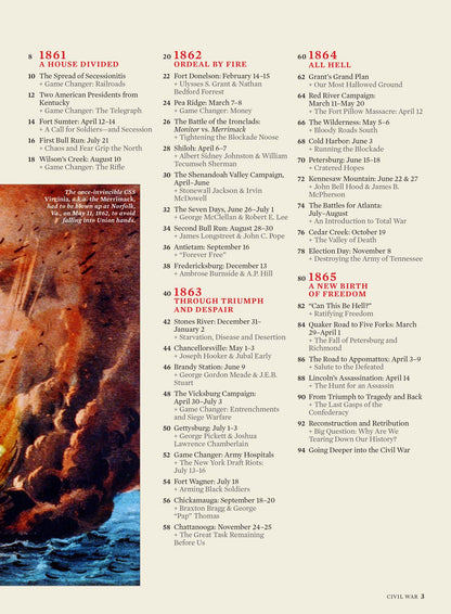 The American Civil War - Shaping A Nation: 76 Key Battles, Grant vs Lee, Game-Changing Strategies & Tactics, Soldiers' Stories, Pivotal Events, Prelude, Fort Sumter, Gettysburg, Final Surrender & More