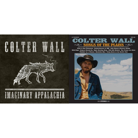 Colter Wall - Imaginary Appalachia (Red LP Vinyl) & Songs Of The Plains