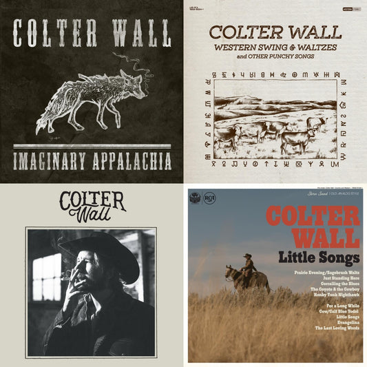 Colter Wall - Little Songs & Imaginary Appalachia (Red LP Vinyl) & Colter Wall (Red LP Vinyl) & Western Swing & Waltzes (Red LP Vinyl)