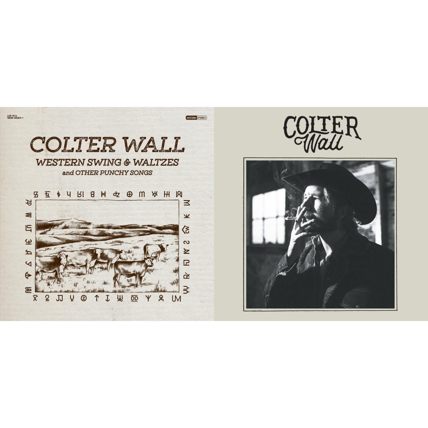 Colter Wall - Western Swing & Waltzes (Red LP Vinyl) & Colter Wall (Red LP Vinyl)