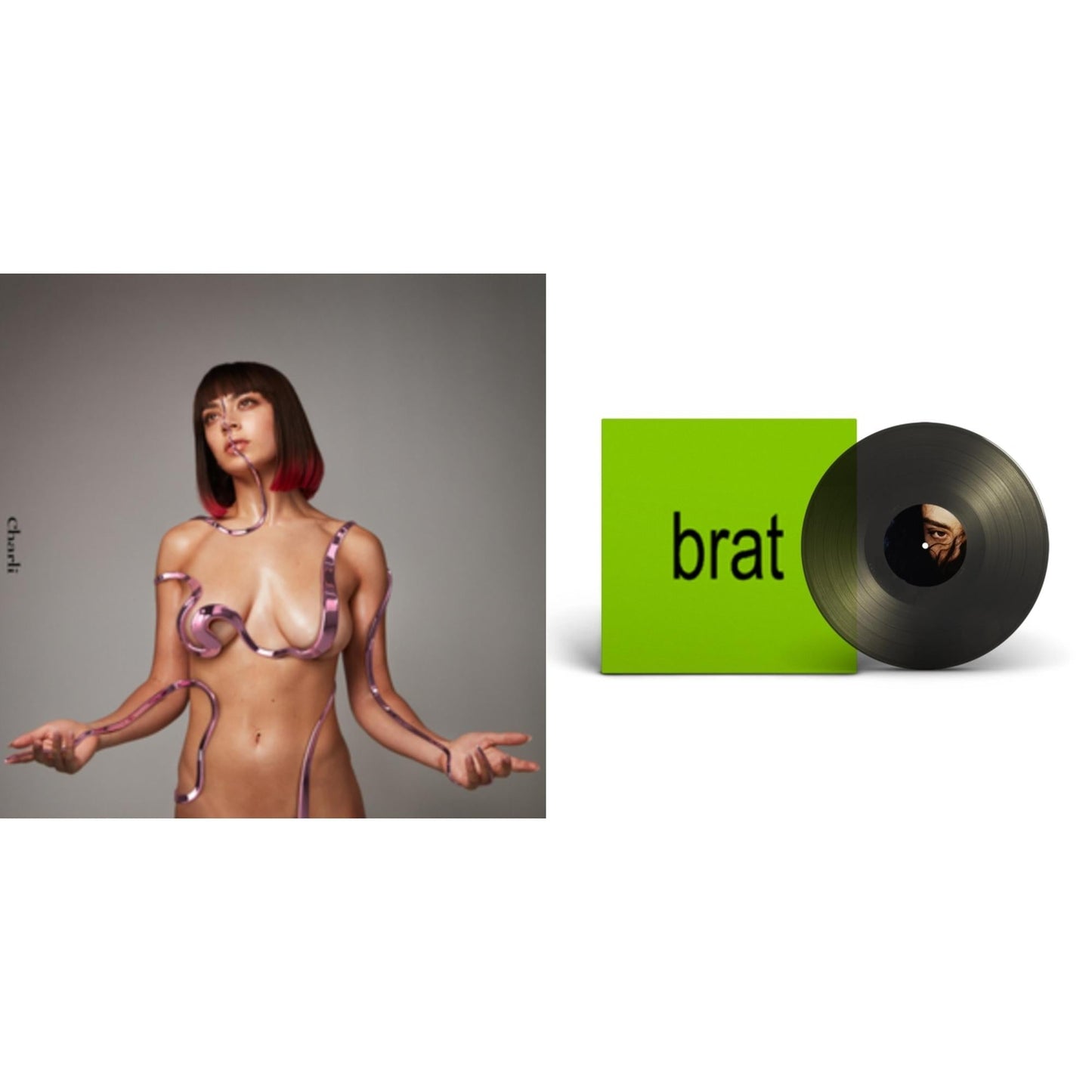 Charli Xcx - Charli Charli (2LP) & Brat (Black Ice LP Vinyl)