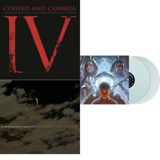 Coheed & Cambria - Vaxis Ii: A Window Of The Waking Mind (Transparent Electric Blue Vinyl/2LP) & In Keeping Secrets Of Silent Earth: 3 (2LP) & Good Apollo I'm Burning Star Iv Vol.1:  From Fear Through The Eyes Of Madness (2LP/150G/Dlcard)