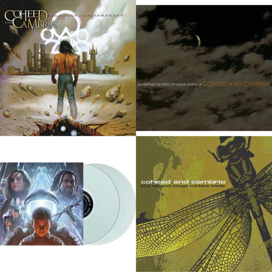 Coheed & Cambria - Vaxis Ii: A Window Of The Waking Mind (Transparent Electric Blue Vinyl/2LP) & Good Apollo I'm Burning Star Iv, Vol. 2: No World For Tomorrow (2LP/180G) & In Keeping Secrets Of Silent Earth: 3 (2LP) & Second Stage Turbine Blade