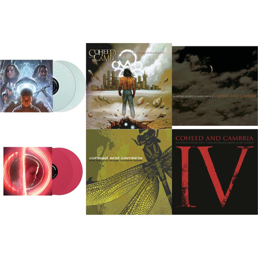 Coheed & Cambria - Vaxis Ii: A Window Of The Waking Mind (Transparent Electric Blue Vinyl/2LP) & Good Apollo I'm Burning Star Iv, Vol. 2: No World For Tomorrow (2LP/180G) & In Keeping Secrets Of Silent Earth: 3 (2LP) & Father Of Make Believe (X)
