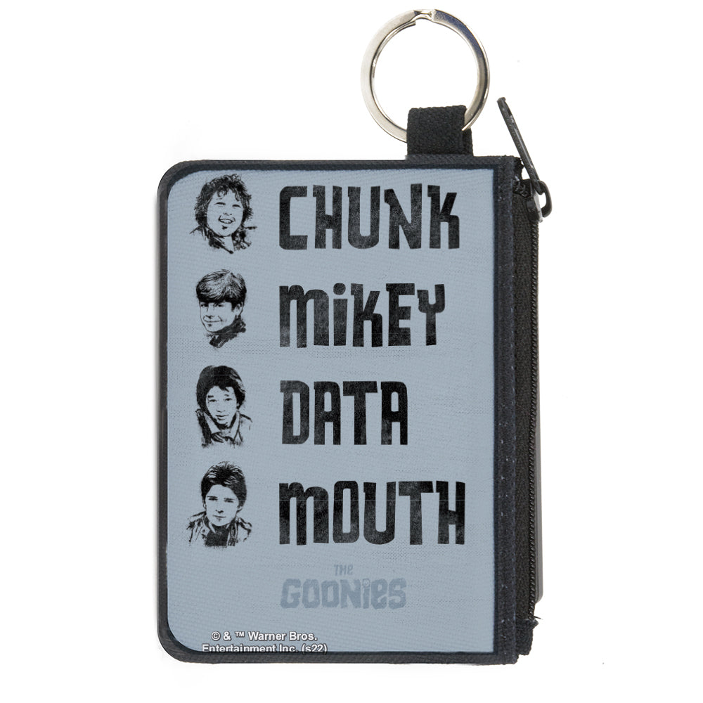 The Goonies Chunk Mikey Poses Canvas Zipper Wallet