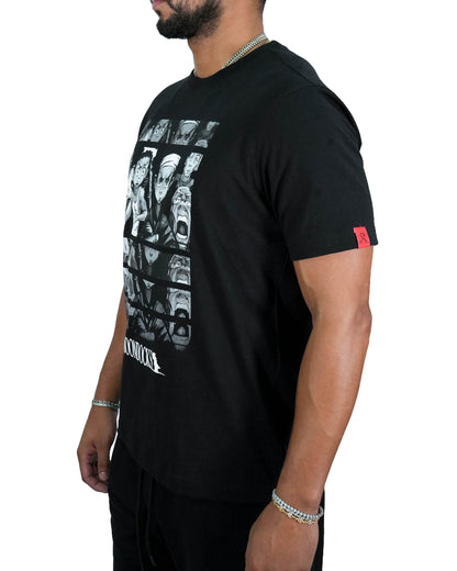 The Boondocks Samurai Black Mens T Shirt