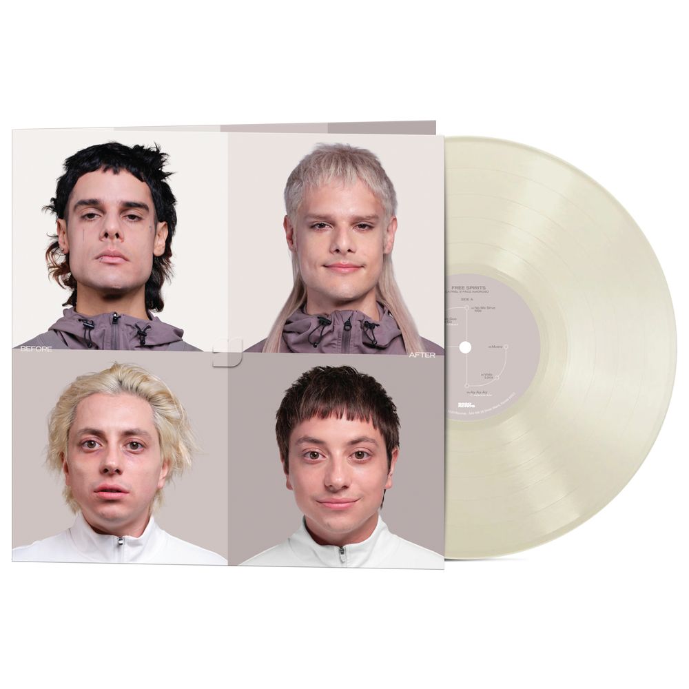Ca7riel / Paco Amoroso – Free Spirits (Clear LP Vinyl) Vinyl Record