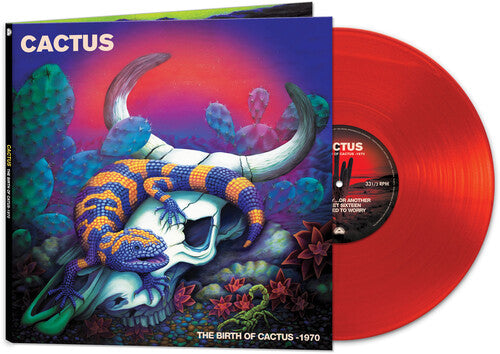 The Birth Of Cactus - 1970 (Colored Vinyl, Red) Vinyl Record