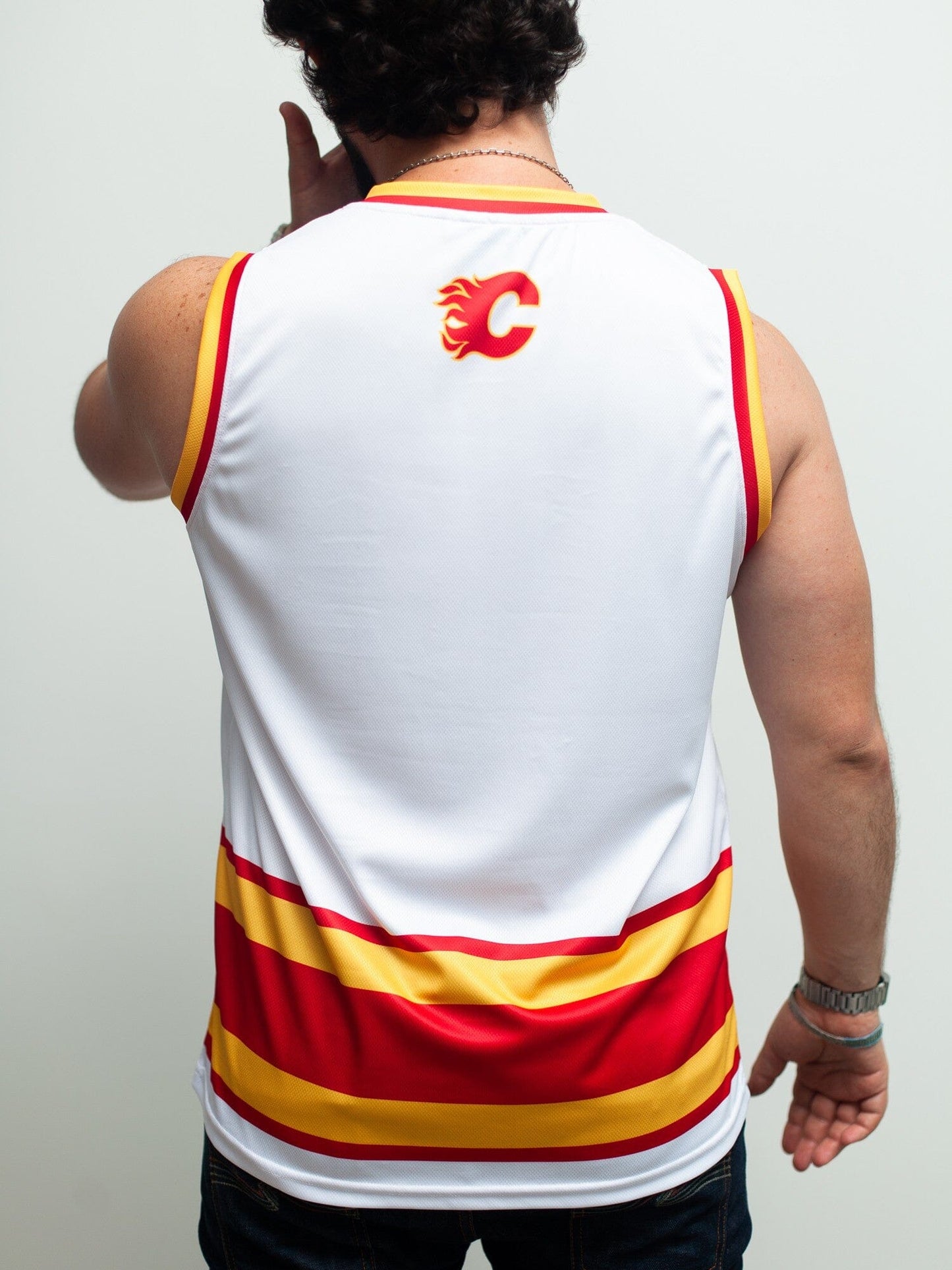 Calgary Flames Retro Alternate Hockey Tank