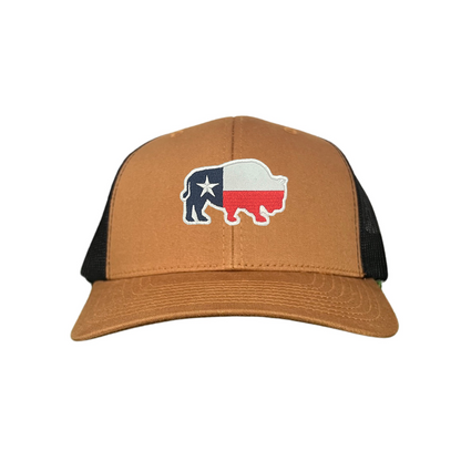 Last Stand / Bison Texas Flag / 050 / MM Hat
