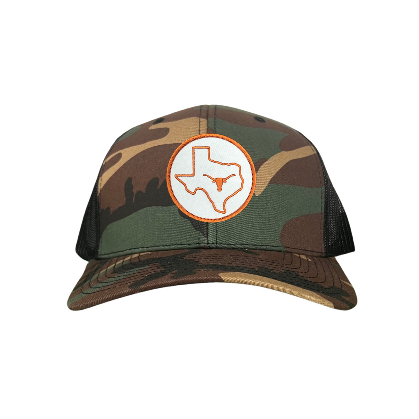 Texas Longhorns Circle State with Steer Head / Hats / 044 / UT9038 / KC Hat
