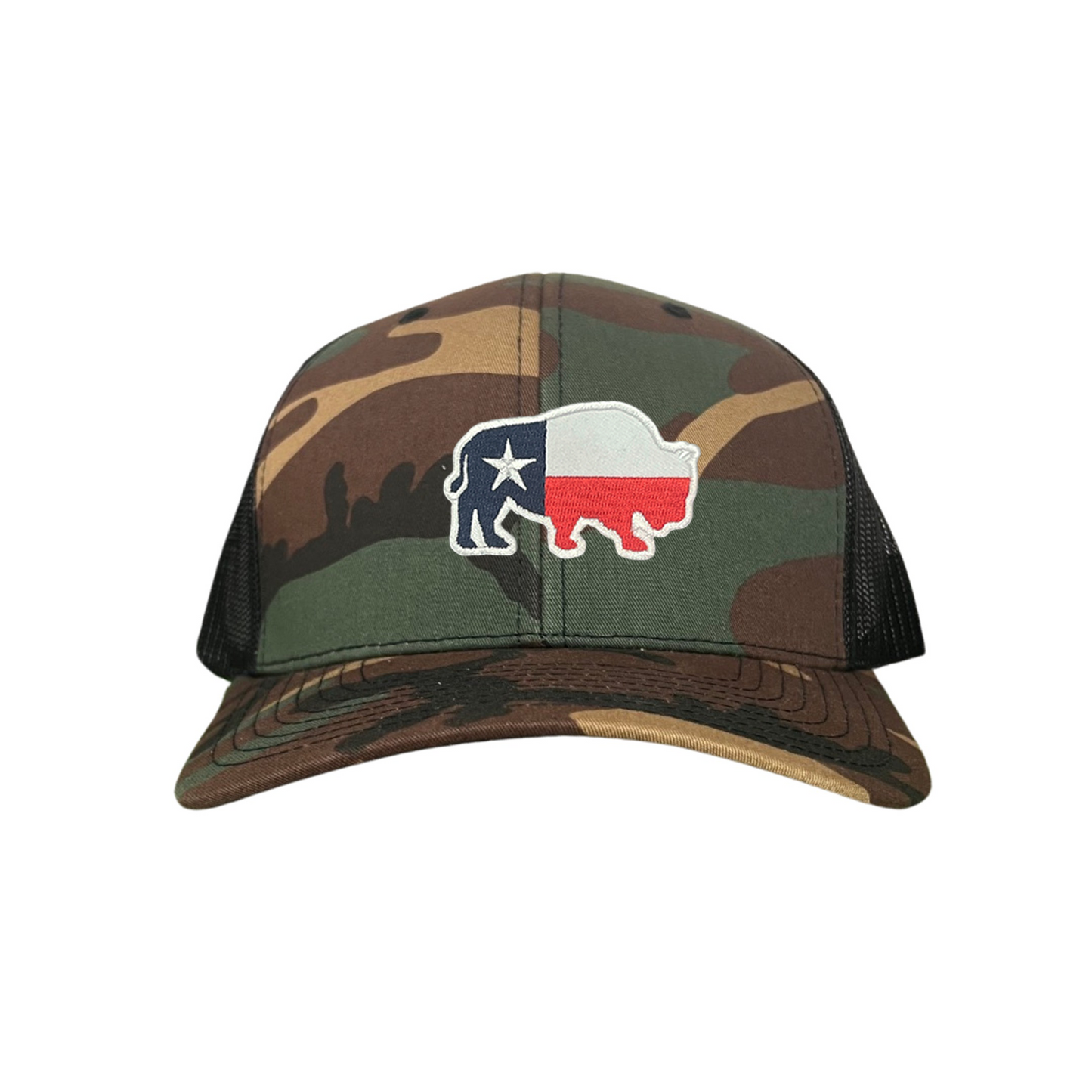 Last Stand / Bison Texas Flag / 050 / MM Hat