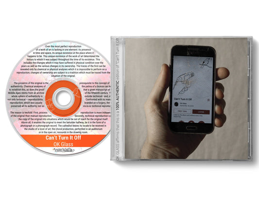 Can't Turn It Off - CD - Needlejuice Records - Music CD