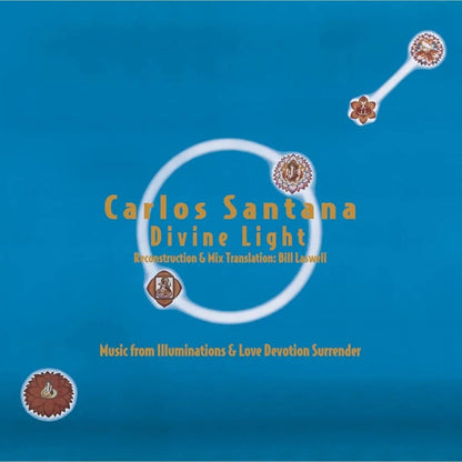 Carlos Santana - Divine Light: Reconstruction & Mix Translation By Bill Laswell (Yellow/Red/Black Marble 2-LP Vinyl) Vinyl Record