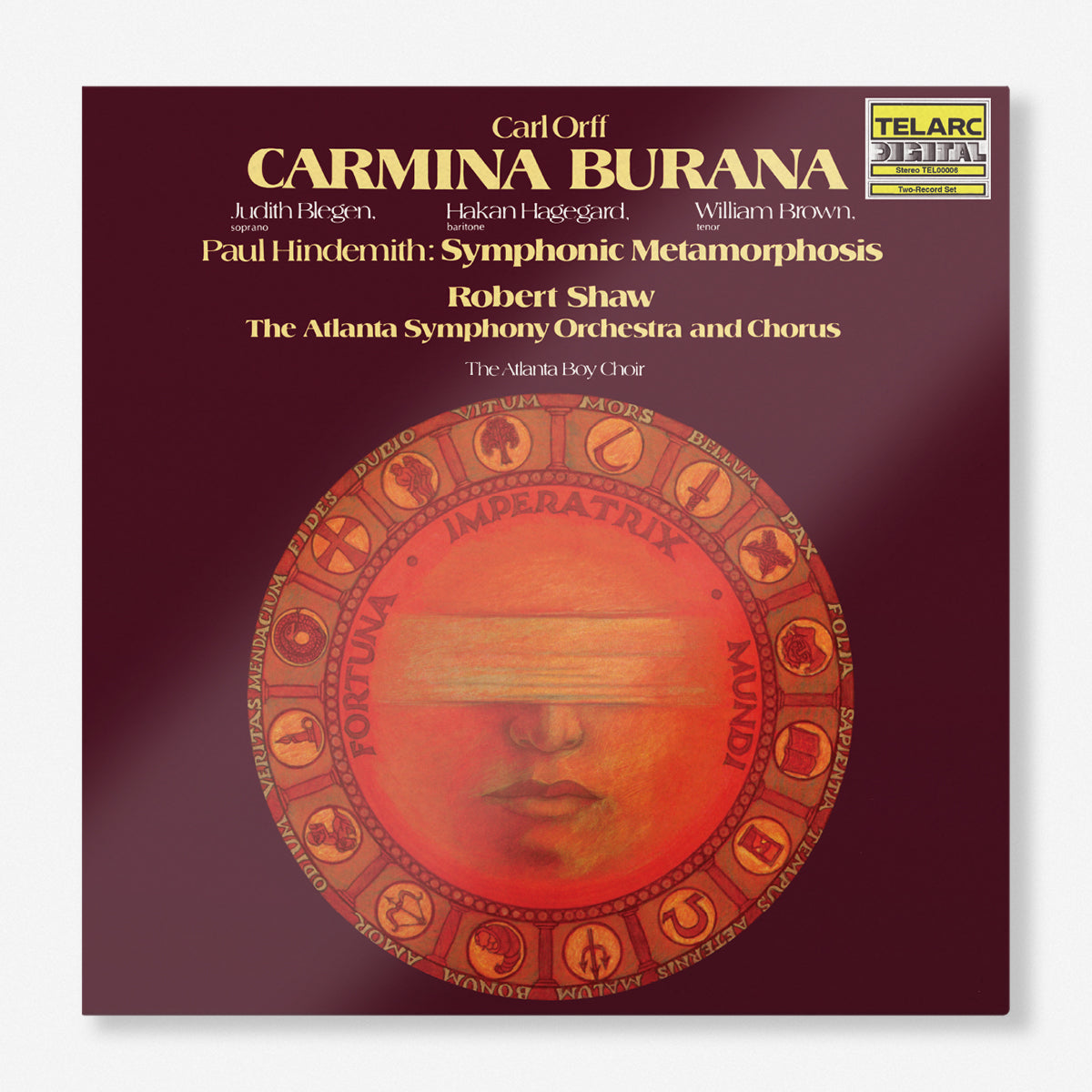 Carl Orff's Carmina Burana & Paul Hindemith's Symphonic Metamorphosis (2-LP) Vinyl Record