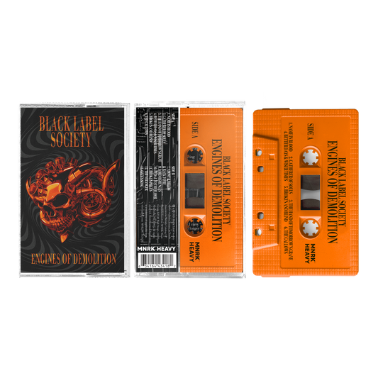 Black Label Society – Engines of Demolition Orange Cassette Tape