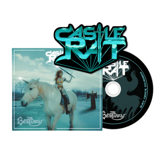 Castle Rat The Bestiary Music CD w/ Sticker