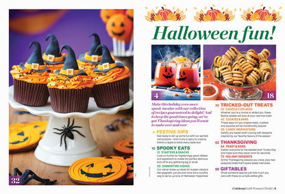 Halloween Treats - 117 Recipes: Spooky Eats, Starters, Snacks, Dinner, Tricked-Out Sweets, Bonus Thanksgiving Roast & Desserts, Holiday Cocktails, Candy Inspiration, Giftables, Quick & Easy DIY Decor!