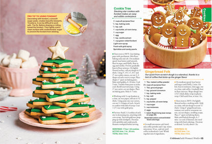 Celebrate With Woman's World - Christmas Treats & More: 113 Recipes, Festive Cakes, Brownies, Cookies, Bars, Mini Treats, Snowmen Cupcakes, Holiday Breads, Pies, Easy & Quick Gift Ideas!