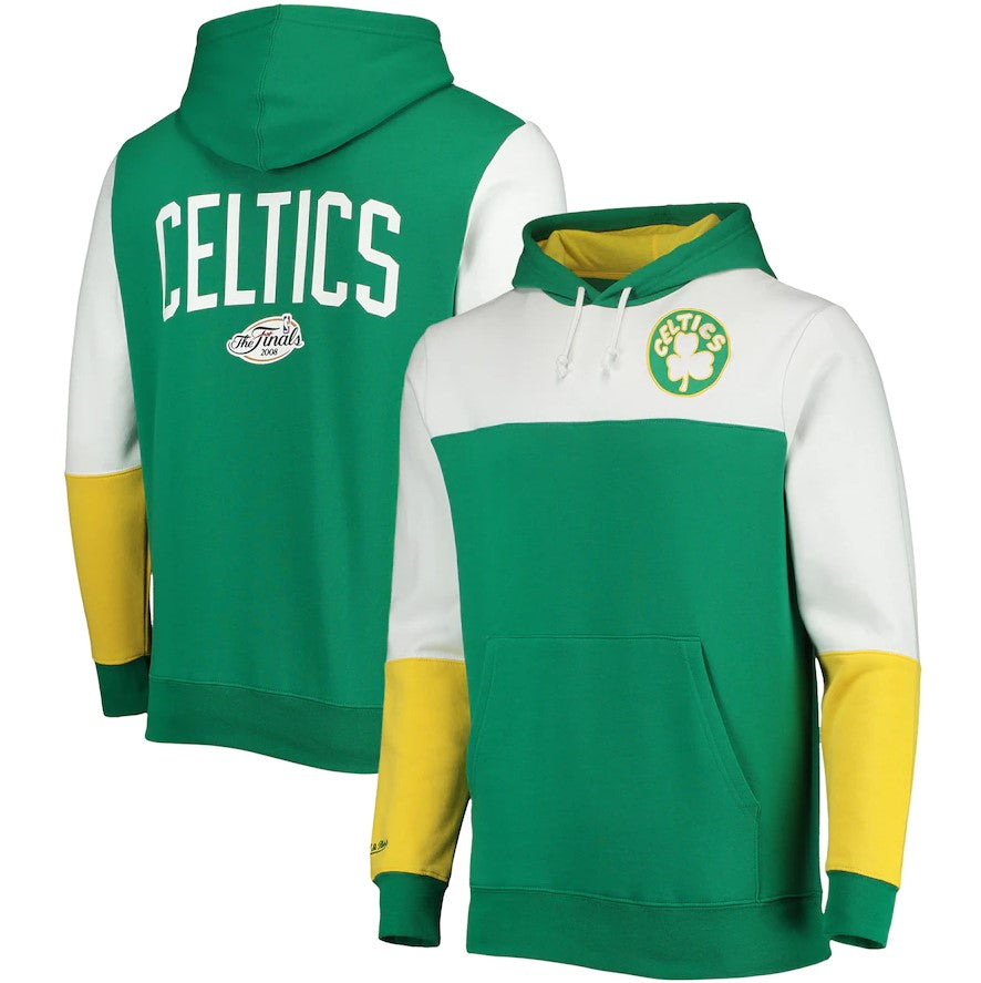 Boston Celtics Mitchell & Ness Fusion Fleece 2.0 Hoodie