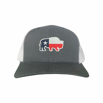 Last Stand / Bison Texas Flag / 050 / MM Hat