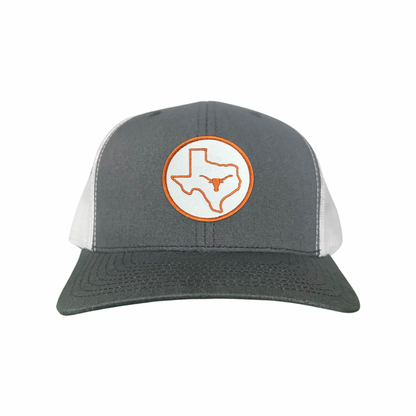 Texas Longhorns Circle State with Steer Head / Hats / 044 / UT9038 / KC Hat