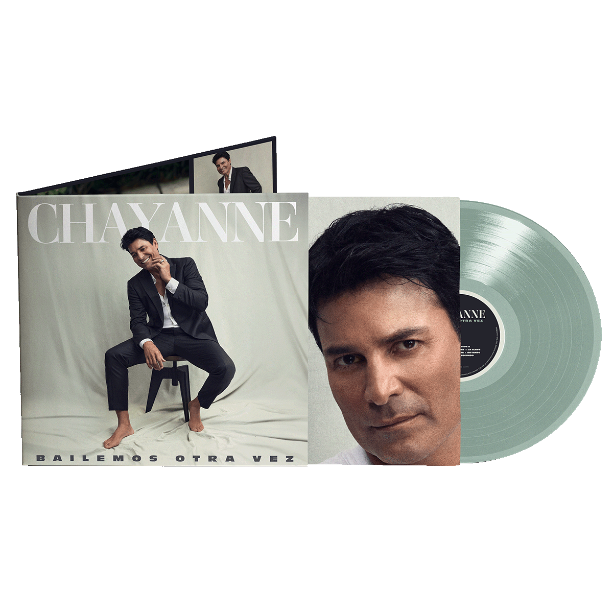 Chayanne - Bailemos Otra Vez Vinyl Record LP (Coke Bottle Clear)