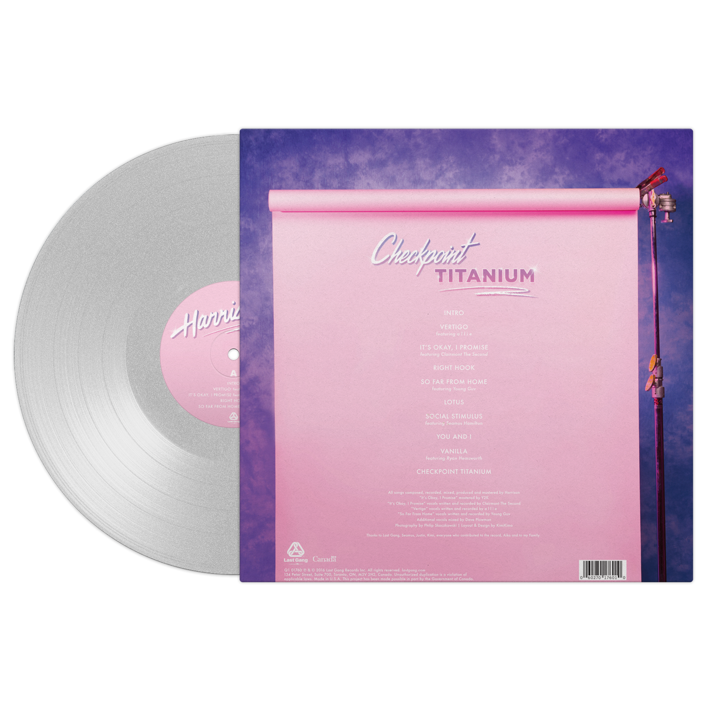 Harrison - Checkpoint Titanium Vinyl Record