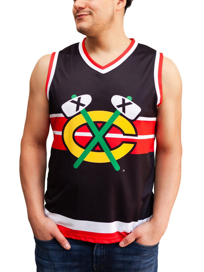 Chicago Blackhawks "99 Series" Mash-up Hockey Tank