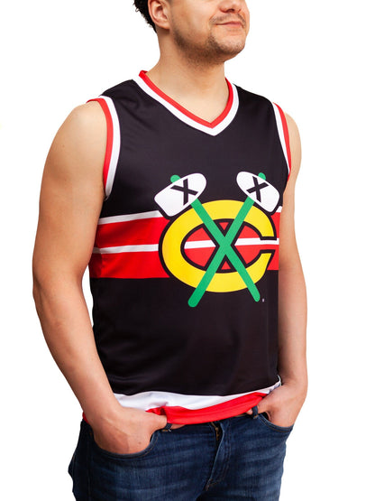 Chicago Blackhawks "99 Series" Mash-up Hockey Tank