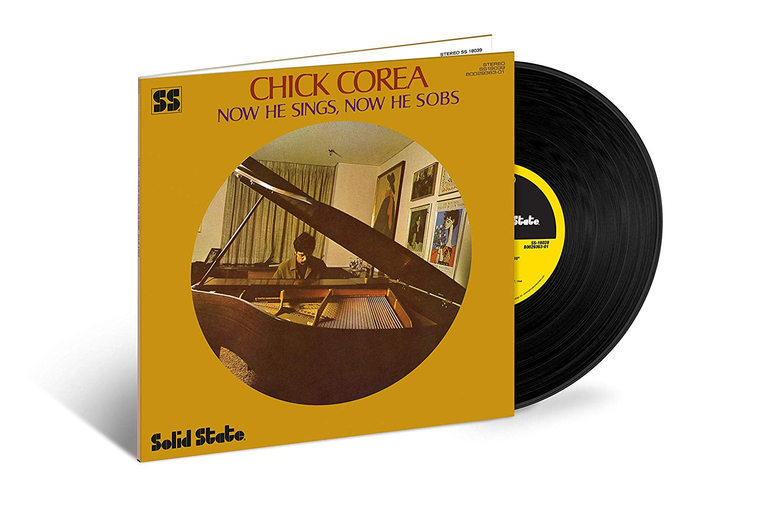 Now He Sings, Now He Sobs Vinyl Record