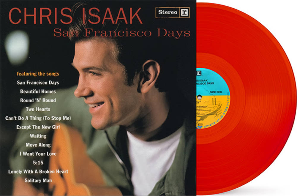 Chris Isaak - San Francisco Days (Colored Vinyl, Red, Indie Exclusive) [Vinyl] Vinyl Record