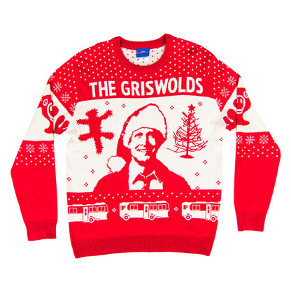 Christmas Vacation The Griswold's Threshold Clark Santa Hat Ugly Christmas Sweater