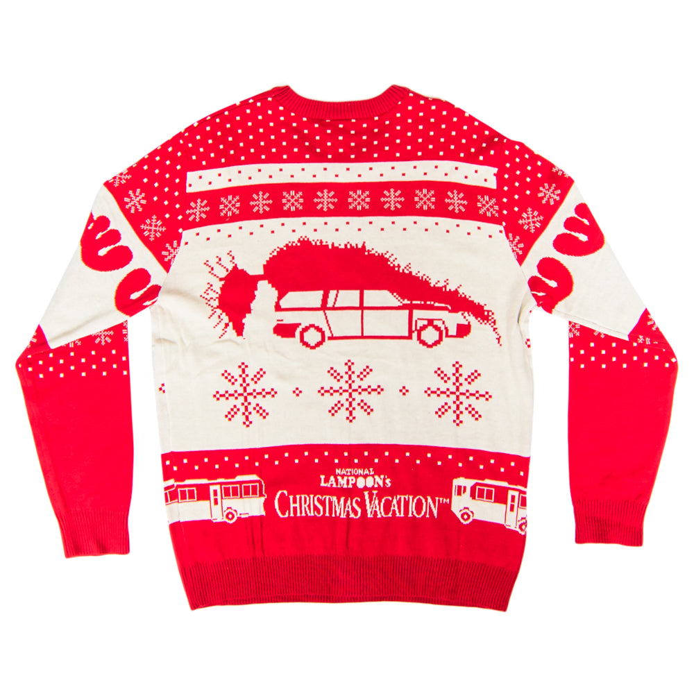 Christmas Vacation The Griswold's Threshold Clark Santa Hat Ugly Christmas Sweater