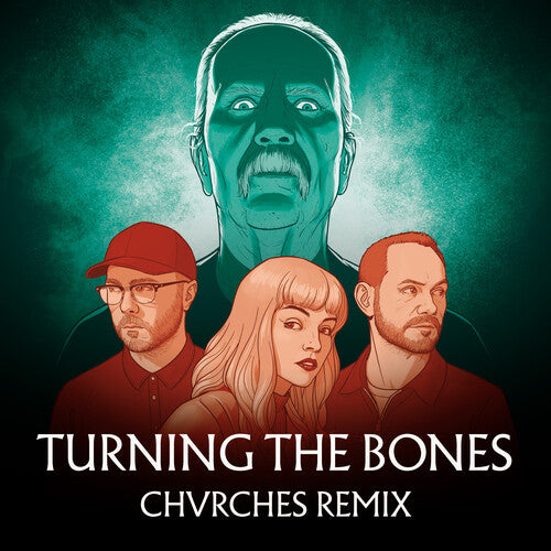 Turning The Bones (Chvrches Remix) (Blue Pink Clear Marble) (7" Single) Vinyl Record