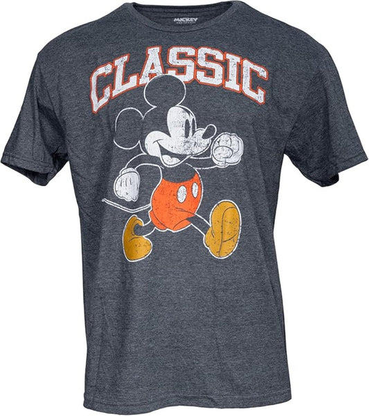 Classic Mickey Mouse Adult Officially Licensed Disney Graphic T Shirt