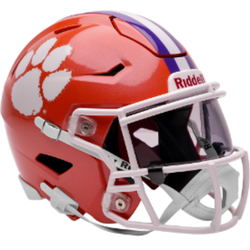 Clemson Tigers NCAA Mid Size SpeedFlex Helmet NCAA