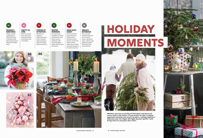 Christmas Decor - Create Some Magic: 124 Ideas, Mantels, Trees, Garland Tabletop, Wreaths, Yuletide Decor, Snowman Door, Poinsettias, Holiday Entry, Window Dressing, Gift-Wrapping, Cypress & Holly!