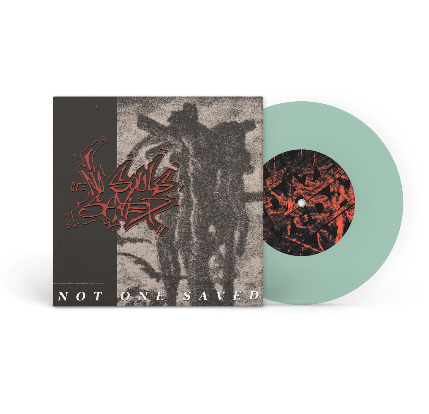 No Souls Saved - No One Saved [7"] (Limited Edition - Only 100 Made, Coke Bottle Clear Vinyl) Vinyl Record
