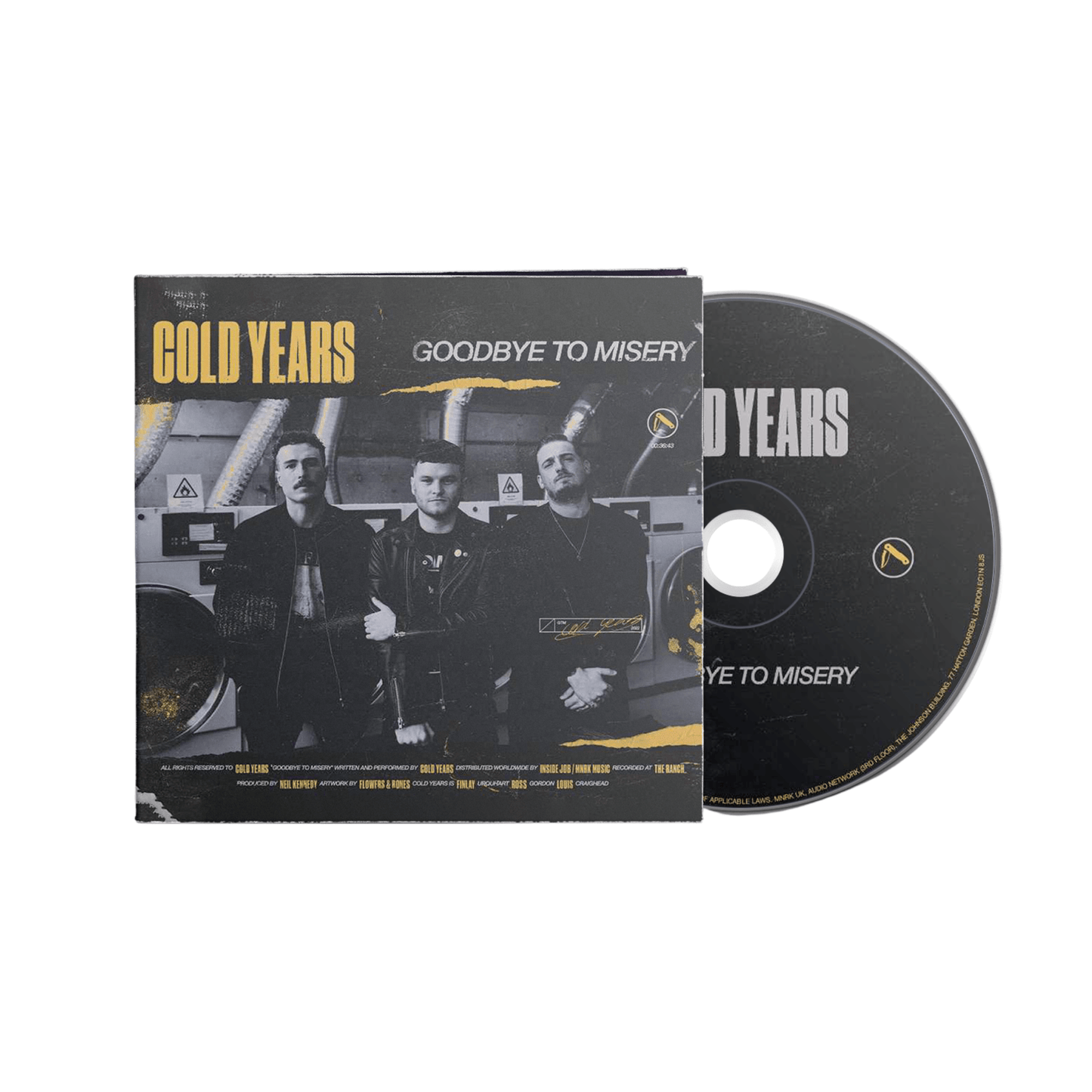 Cold Years - Goodbye To Misery Music CD