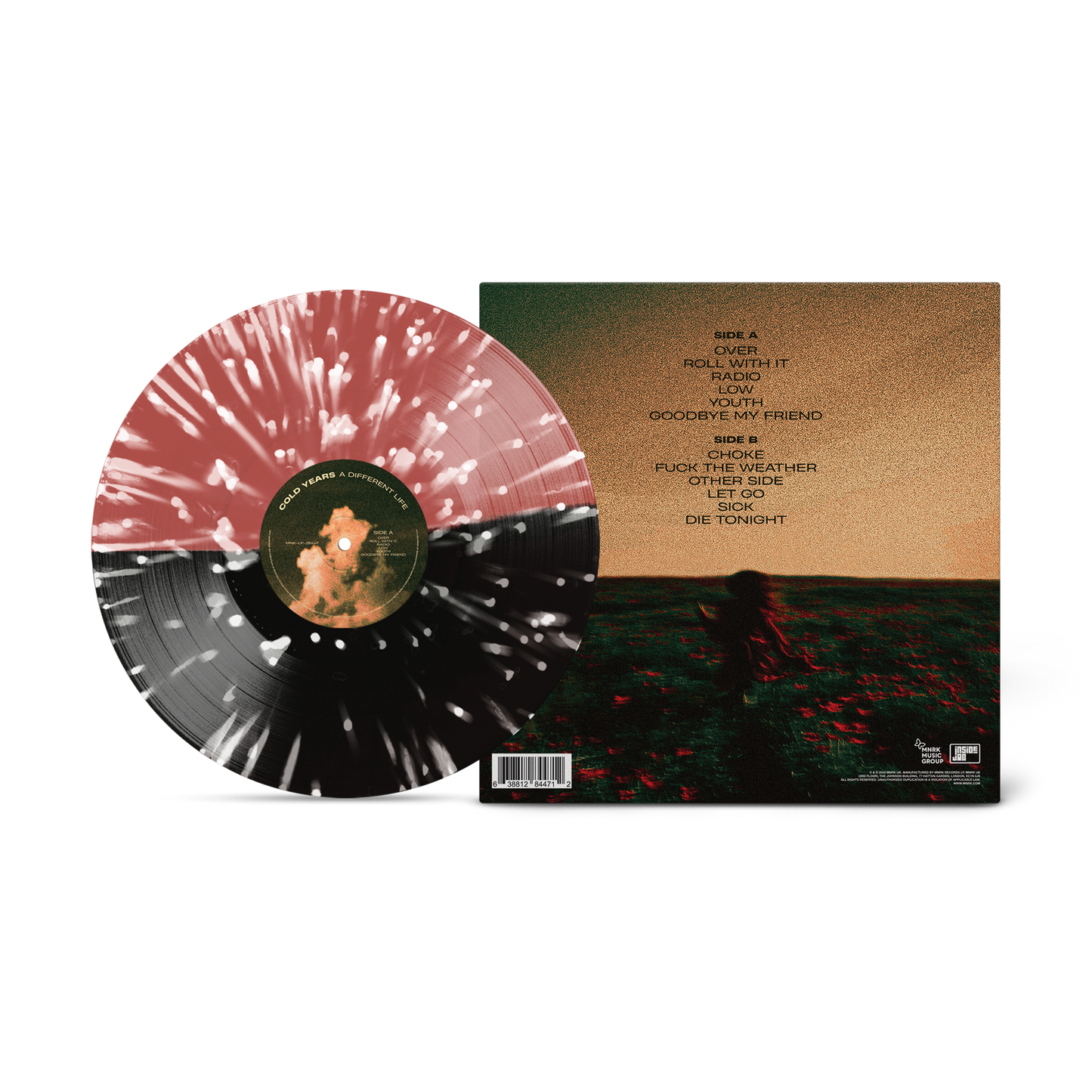 Cold Years - A Different Life Splatter Vinyl Record