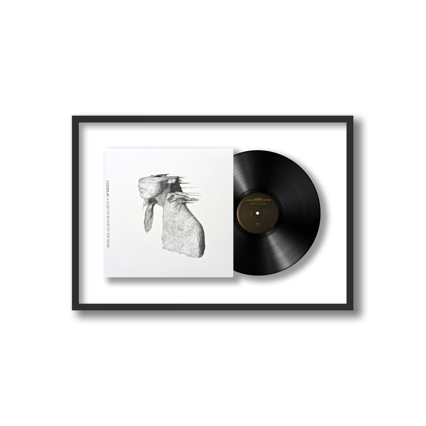 Coldplay A Rush of Blood to the Head Framed Vinyl Record