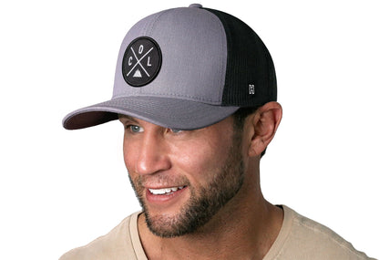 Colorado Trucker Hat  |  Gray-Black COL X Snapback