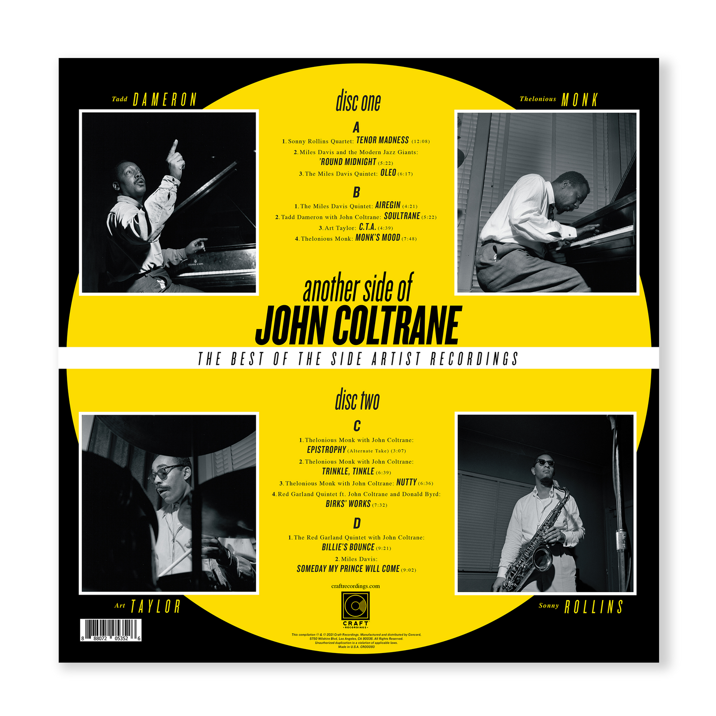 Another Side Of John Coltrane (2-LP) Vinyl Record